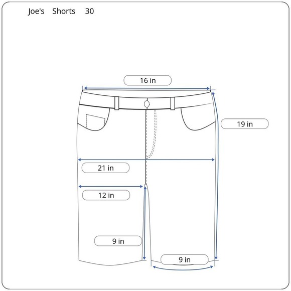 Joe's Jeans Denim Shorts Men's 30 Greige - Picture 2 of 9